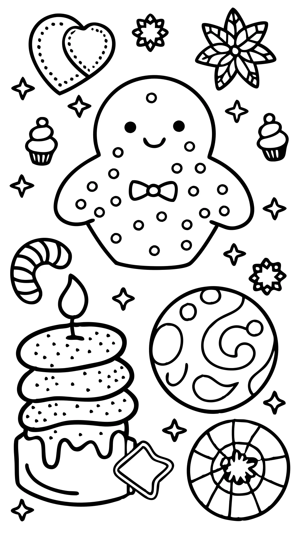 coloriage cookie